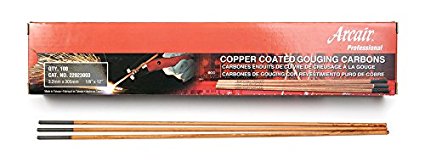 Arcair Gouging Electrodes Pointed Copperclad DC, 1/8 x 12-Inch
