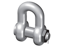D17 ANCHOR SHACKLE WITH OVAL PIN
