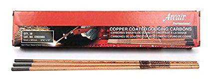 Arcair Gouging Electrodes Pointed Copperclad DC, 3/16 x 12-Inch
