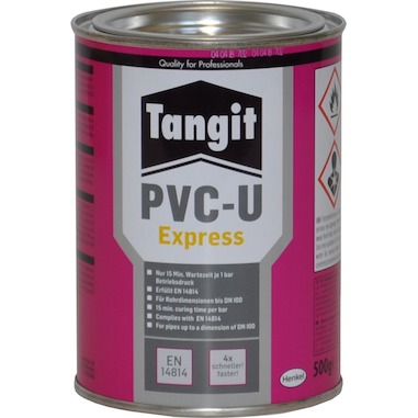 Tangit Express Solvent Cement for PVC-U
