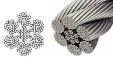 6 Strand Wire Ropes
