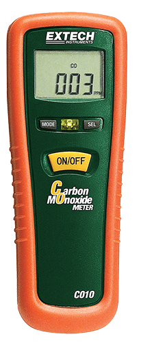 Extech CO10: Carbon Monoxide (CO) Meter
