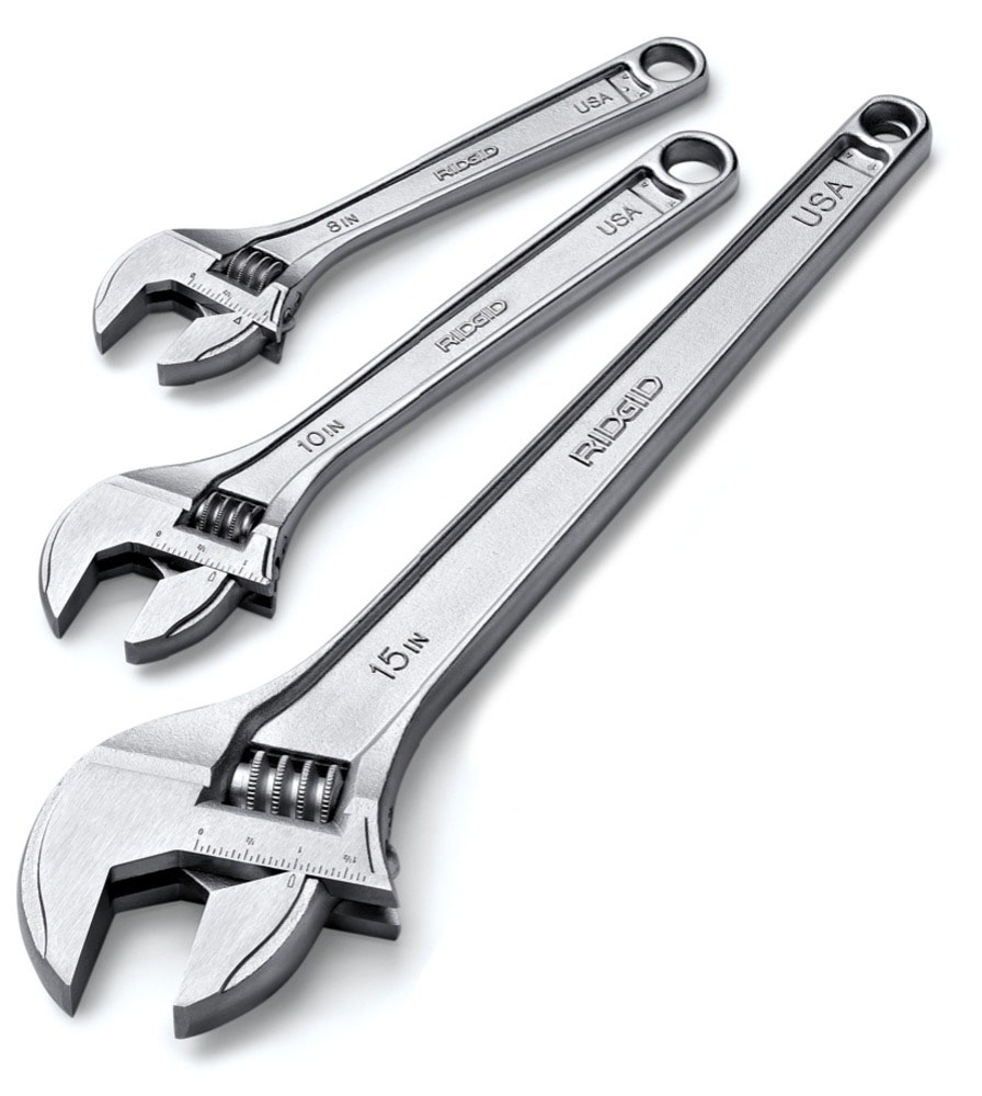 RIDGID 86902 Adjustable Wrench 6-Inch
