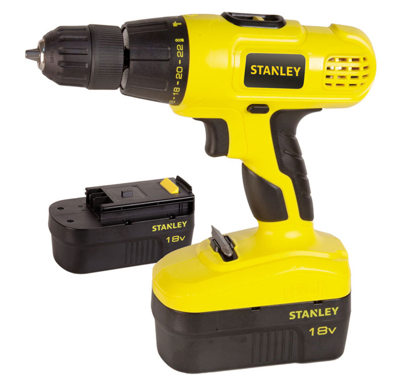 Stanley 18V NI-CAD Compact Hammer Drill
