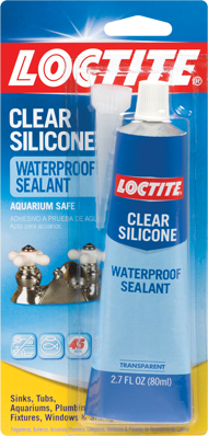 Loctite® Clear Silicone Waterproof Sealant
