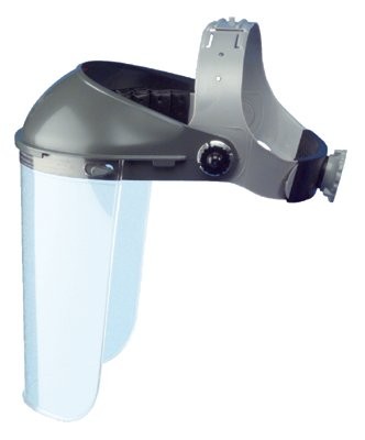 Fibre-Metal® F300 High Performance Faceshield w/3" Crown Ratch
